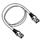 3米_六類_RJ45_屏蔽跳線_淺藍(lán)色